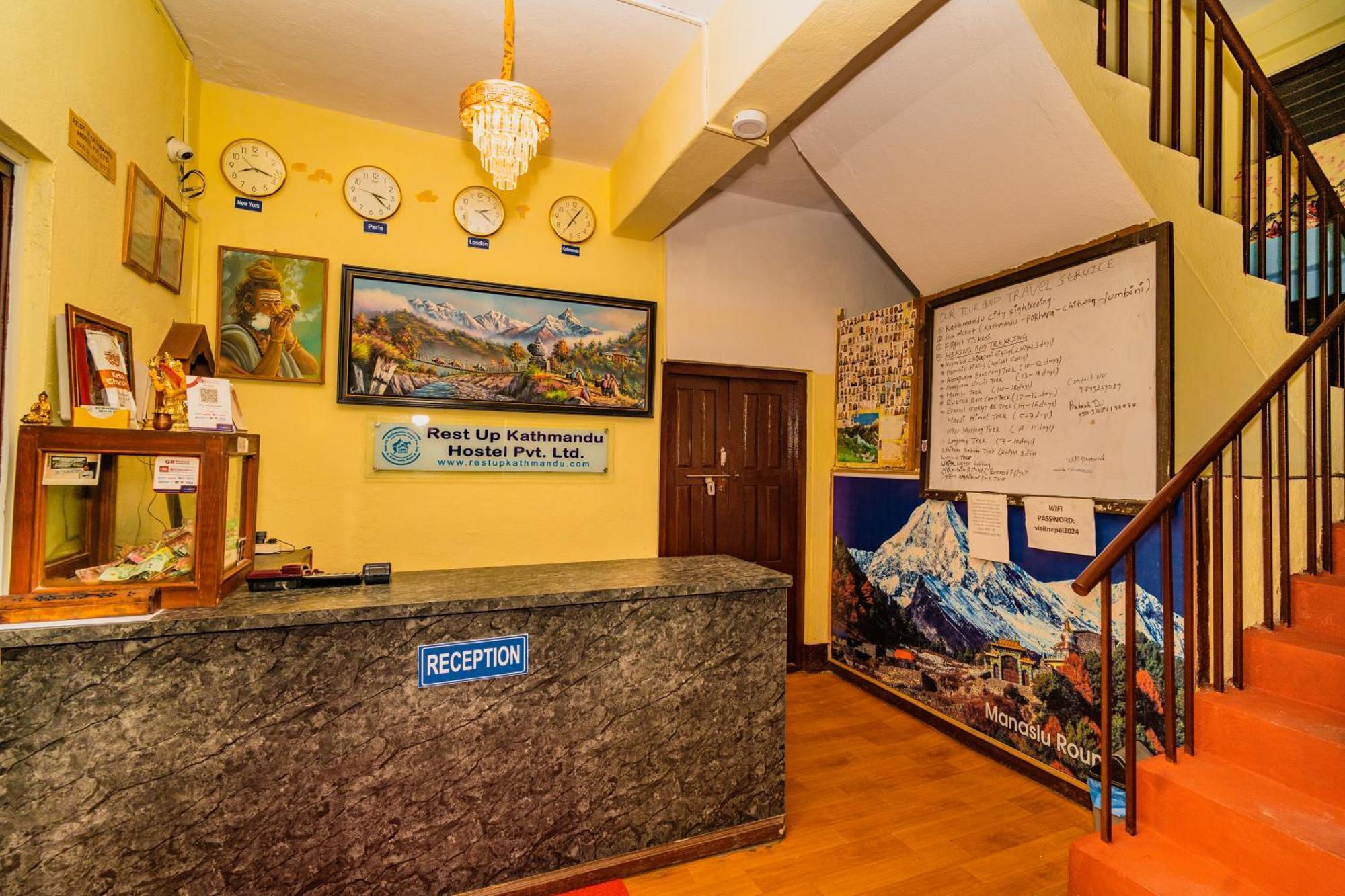 Rest Up Kathmandu Hostel Exterior foto